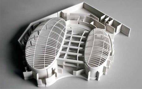 Maquette blanche — impression 3D